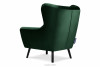MIRO Fotel uszak elegancki ciemnozielony ciemny zielony - zdjęcie 4
