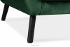 MIRO Fotel uszak elegancki ciemnozielony ciemny zielony - zdjęcie 6