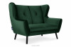 MIRO Ciemnozielona sofa dwuosobowa ciemny zielony - zdjęcie 3