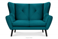 Mała sofa 2 osobowa morska