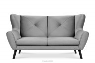 Elegancka sofa 3 osobowa jasnoszara