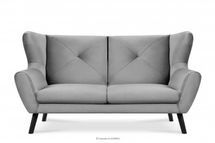MIRO, https://konsimo.pl/kolekcja/miro/ Elegancka sofa 3 osobowa jasnoszara jasny szary - zdjęcie