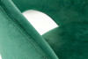 ATHER Hoker welurowy skandynawski zielony/czarny - zdjęcie 8