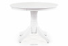 CRAGO Okrągły stół klasyczny do jadalni biały - zdjęcie 3