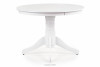 CRAGO Okrągły stół klasyczny do jadalni biały - zdjęcie 2