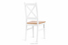 DAVI Skandynawski stół z krzesłami do kuchni dąb craft złoty/biały - zdjęcie 9