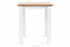 DAVI Skandynawski stół z krzesłami do kuchni dąb craft złoty/biały - zdjęcie 5