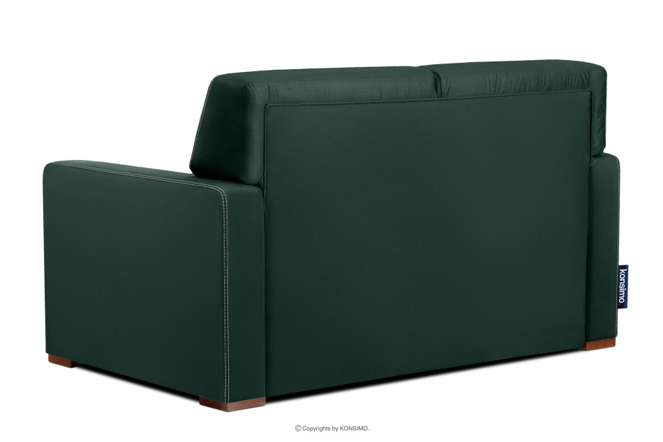 EMBER Sofa rozkładana do przodu z wygodnym wysokim oparciem zielona ciemny zielony - zdjęcie 3