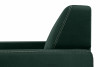 EMBER Sofa rozkładana do przodu z wygodnym wysokim oparciem zielona ciemny zielony - zdjęcie 8