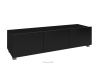 Szafka RTV pod telewizor 150cm czarny połysk