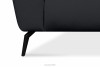 RUBERO Nowoczesna sofa 3 na nóżkach ciemnoszara ciemny szary - zdjęcie 6