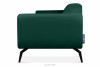 RUBERO Wygodna sofa 3 osobowa ciemnozielona ciemny zielony - zdjęcie 5