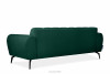 RUBERO Wygodna sofa 3 osobowa ciemnozielona ciemny zielony - zdjęcie 4