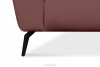 RUBERO Różowa sofa 3 osobowa na nóżkach różowy - zdjęcie 6