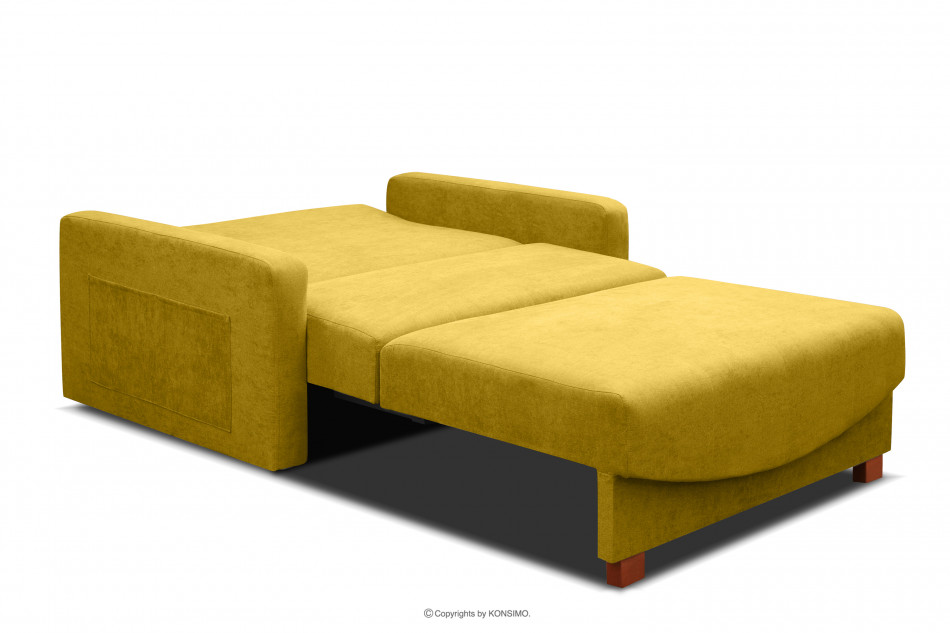 INCA Sofa 2 rozkładana do spania amerykanka żółta żółty - zdjęcie 3