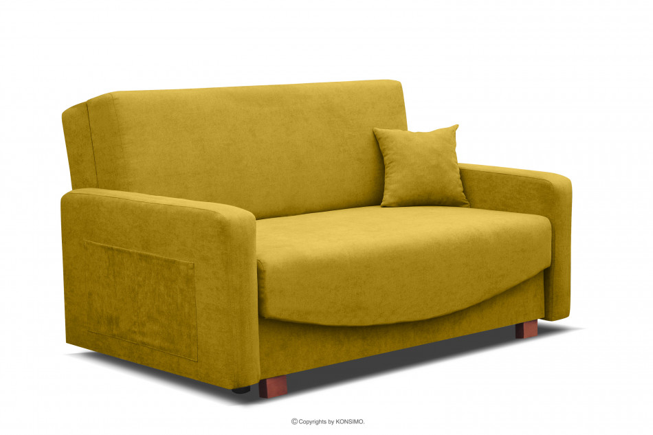 INCA Sofa 3 rozkładana do spania amerykanka żółta żółty - zdjęcie 2