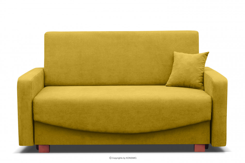 INCA Sofa 3 rozkładana do spania amerykanka żółta żółty - zdjęcie 0