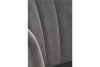 ARUM Krzesło tapicerowane muszelka szare szary - zdjęcie 10