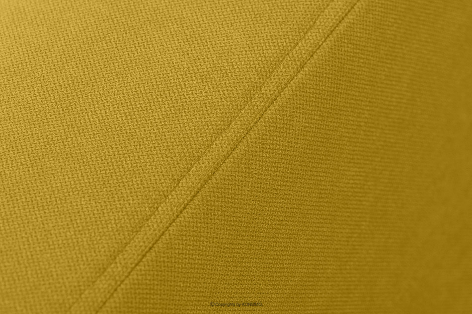 TAGIO Żółty fotel skandynawski żółty - zdjęcie 8
