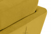 TAGIO Żółta skandynawska sofa 2 osobowa żółty - zdjęcie 11