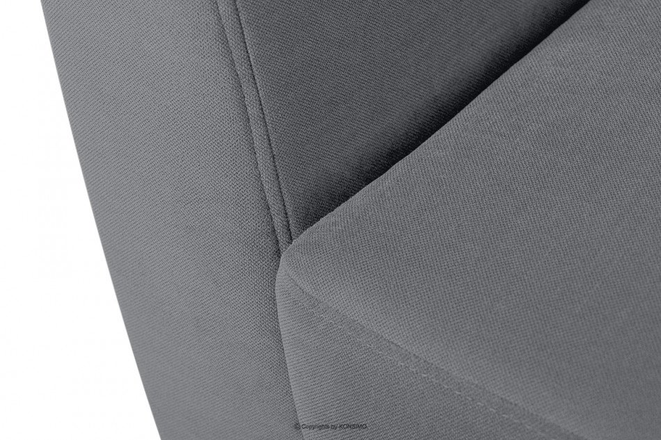 TAGIO Szara skandynawska sofa 3 osobowa szary - zdjęcie 10