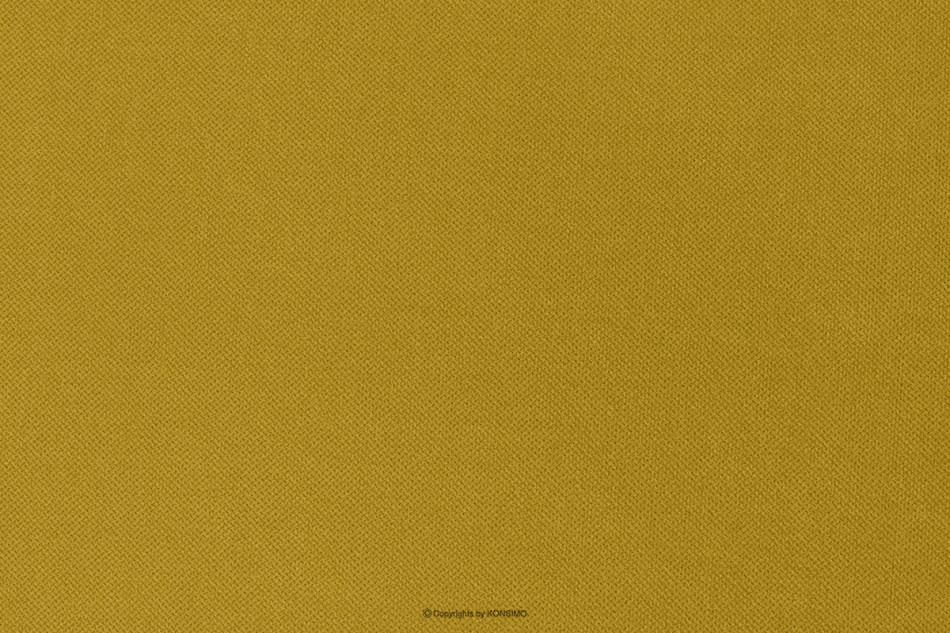 TAGIO Żółta pufa skandynawska żółty - zdjęcie 3