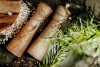 SALTOS Przyprawnik do soli i pieprzu drewniany buk drewno naturalne - zdjęcie 2