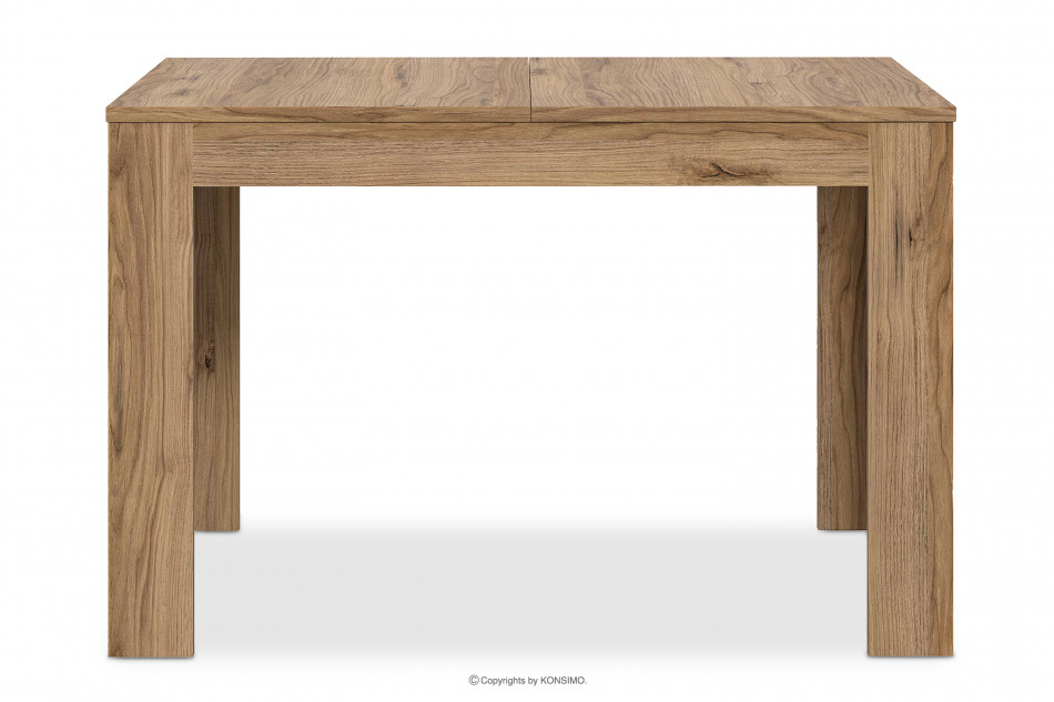 MALTE BRUN Stół rozkładany do jadalni dekor drewna dąb naturalny - zdjęcie 0