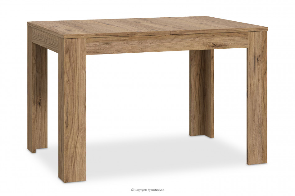 MALTE BRUN Stół rozkładany do jadalni dekor drewna dąb naturalny - zdjęcie 3