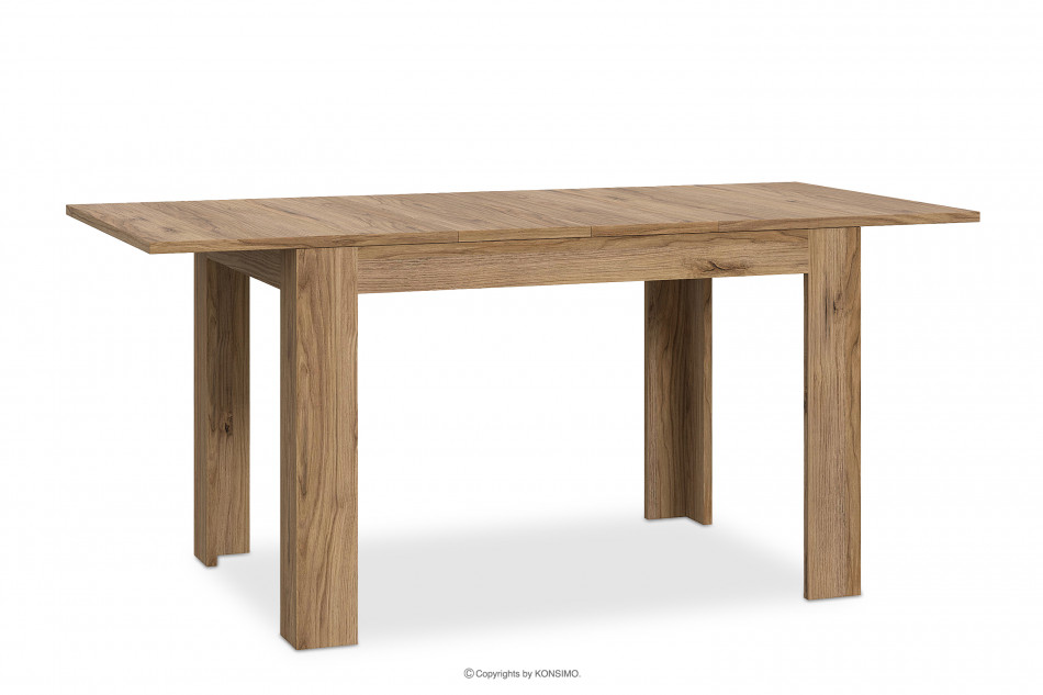 MALTE BRUN Stół rozkładany do jadalni dekor drewna dąb naturalny - zdjęcie 4
