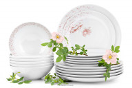 Zestaw obiadowy dla 6 osób porcelana Piwonia (18el.)