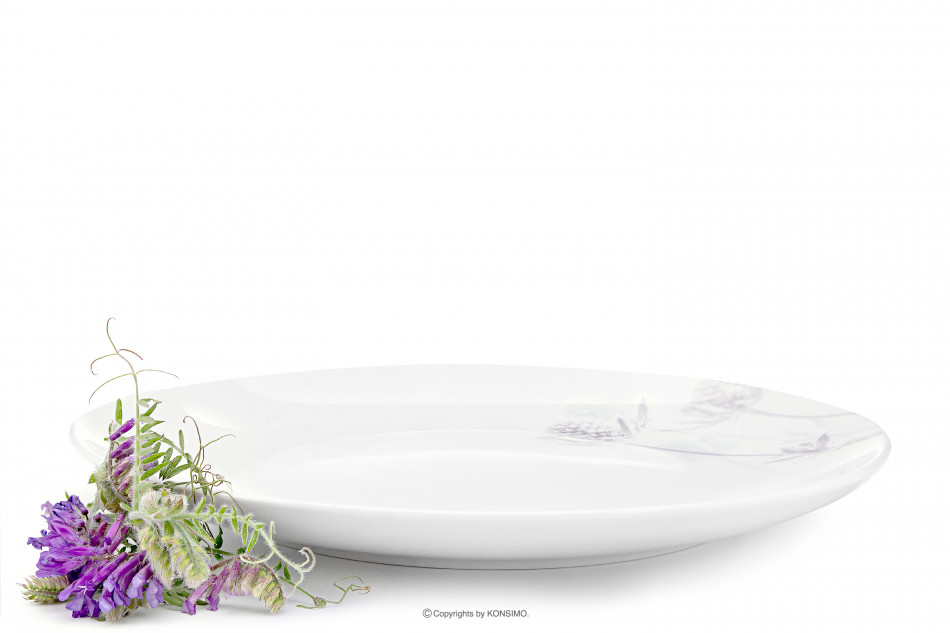 BOSS OSET Zestaw obiadowy dla 6 osób porcelana Oset (18el.) Oset - zdjęcie 9