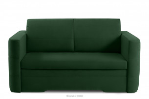 CODIS, https://konsimo.pl/kolekcja/codis/ Mała sofa 2 osobowa rozkładana ciemnozielona ciemny zielony - zdjęcie