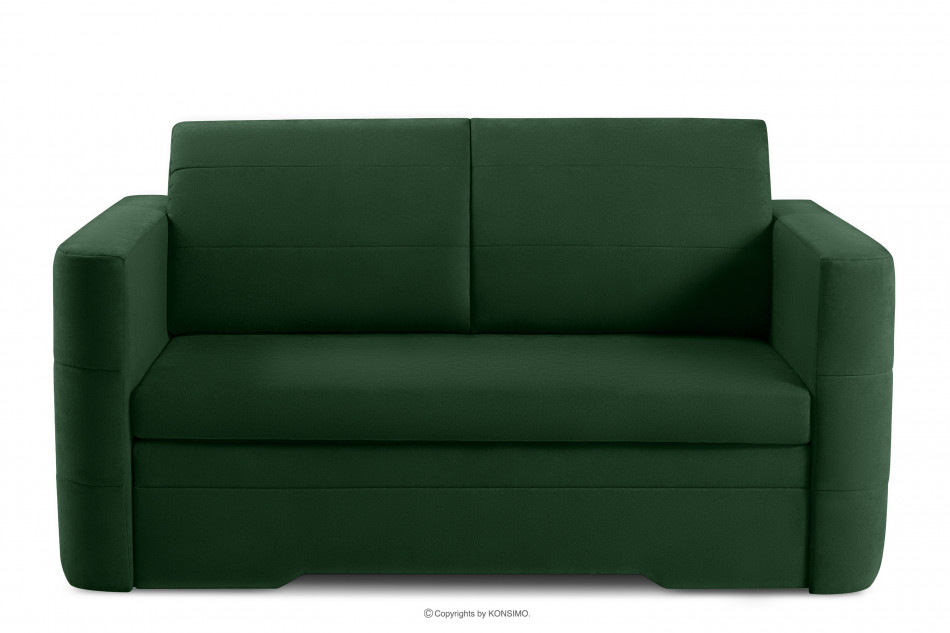 CODIS Mała sofa 2 osobowa rozkładana ciemnozielona ciemny zielony - zdjęcie 0