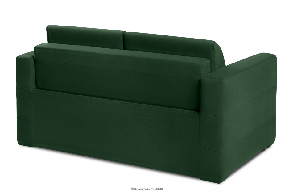 CODIS Mała sofa 2 osobowa rozkładana ciemnozielona ciemny zielony - zdjęcie 3