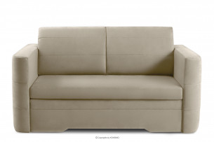 CODIS, https://konsimo.pl/kolekcja/codis/ Mała sofa 2 osobowa rozkładana beżowa beżowy - zdjęcie