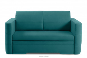CODIS, https://konsimo.pl/kolekcja/codis/ Mała sofa 2 osobowa rozkładana błękitna błękitny - zdjęcie