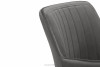 PYRUS Krzesło welurowe szare szary/czarny - zdjęcie 11