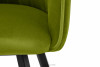PYRUS Krzesła welurowe zielone 2szt oliwkowy/czarny - zdjęcie 12