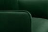 PYRUS Krzesła do salonu welur butelkowa zieleń 2szt ciemny zielony/czarny - zdjęcie 10