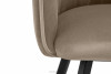 PYRUS Krzesła welurowe beżowe 2szt beżowy/czarny - zdjęcie 12
