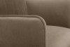 PYRUS Krzesła welurowe beżowe 2szt beżowy/czarny - zdjęcie 10