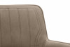 PYRUS Krzesła welurowe beżowe 2szt beżowy/czarny - zdjęcie 9
