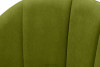 BOVIO Krzesło do salonu zielone oliwkowy/wenge - zdjęcie 9