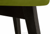 BOVIO Krzesło do salonu zielone oliwkowy/wenge - zdjęcie 7
