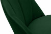 BAKERI Krzesło skandynawskie welur butelkowa zieleń ciemny zielony/jasny dąb - zdjęcie 10