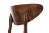 RABI Krzesło drewniane orzech zielony welur oliwkowy/orzech średni - zdjęcie 8