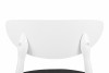 RABI Krzesła drewniane białe czarny welur 2szt czarny/biały - zdjęcie 9