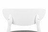 RABI Krzesła drewniane białe szary welur 2szt szary/biały - zdjęcie 9