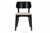 VINIS Krzesła nowoczesne czarne drewniane beż 2szt beżowy/czarny - zdjęcie 5